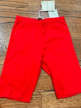 MonnaLisa Bright Red Kids' Bike Shorts